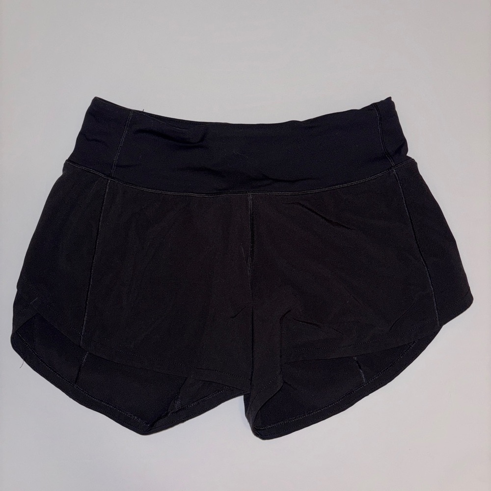 Lululemon speed up shorts unlined